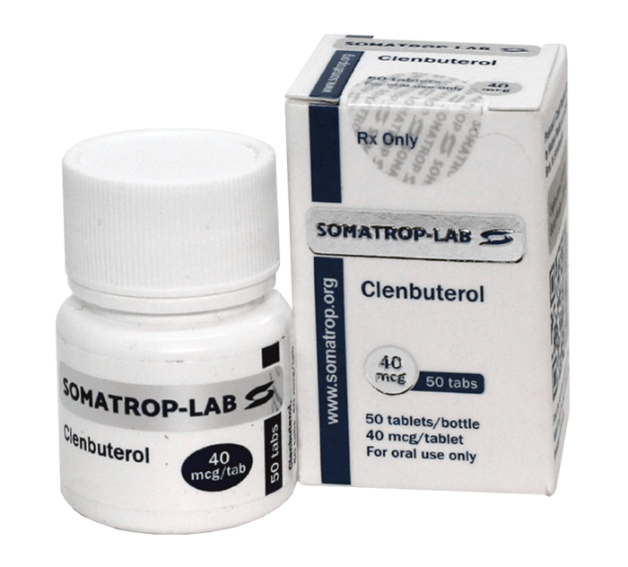 Clenbuterol - 40mcg 50Tabs - Somatrop