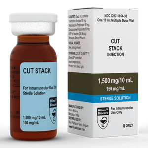 Cut Stack (Testosterone Propionate + Drostanolone Propionate + Trenbolone Acetate) 150mg/ml 10ml - Hilma