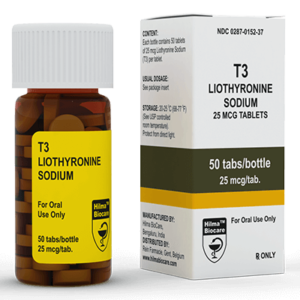 T3 Liothyronine cytomel - 25mcg 50tabs - Hilma