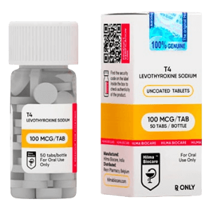 T4 - 100mcg 50tabs - Hilma